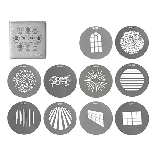 Nanlite Spotlight Gobo Set - NLB05-14