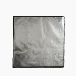 Silver shiny board 100x100cm
