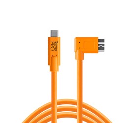 Cable TetherPro USB-C to 3.0 Micro-B Right Angle
